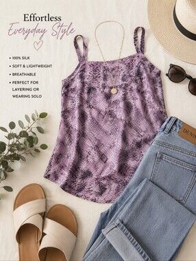 Vintage Tess 100% Silk Top